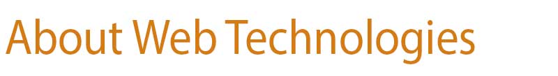 Picture of about web technologies title