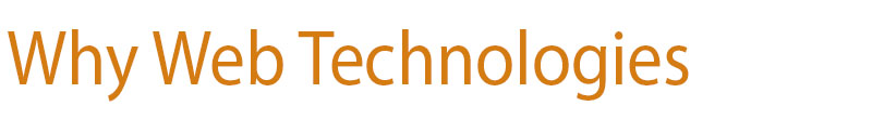 Picture of why web technologies title